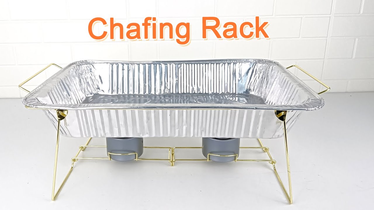 How to set up a Wire Chafing Rack?