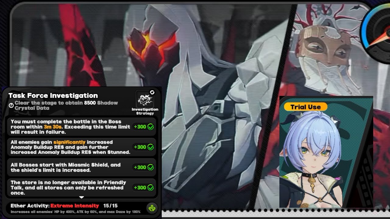 Zenless Zone Zero - Lost Void: Task Force Investigation Ether 15 F2P Guide (vs Wandering Hunter)
