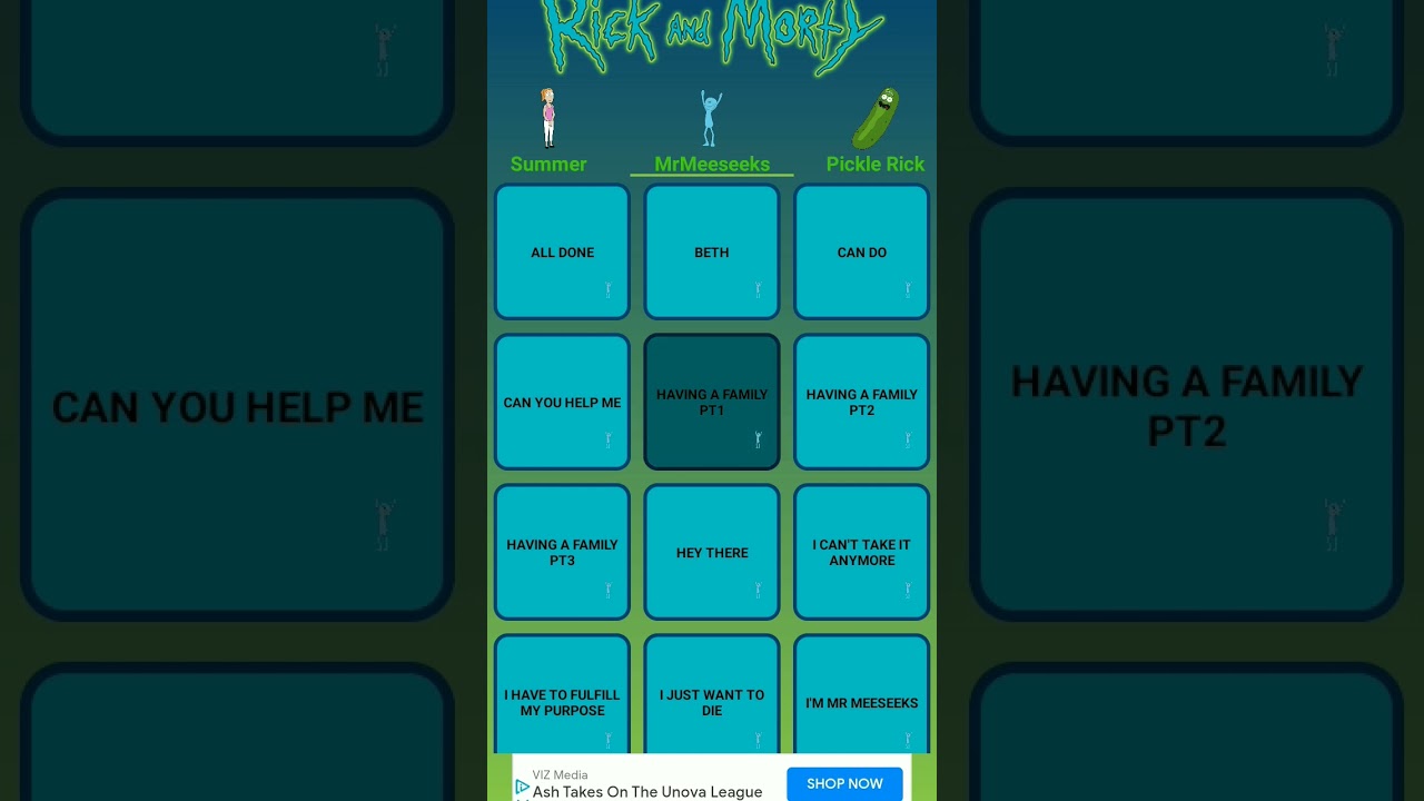 Rick and Morty soundboard part 1