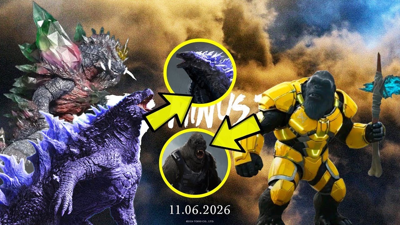 Кадры с выставки Cinema Con, посвященной фильму &laquo;Годзилла и Конг 3&raquo;!? Утечка информации о дизайне...