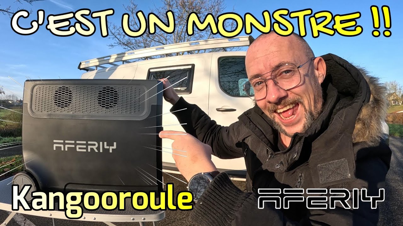 J'ai Choisi Une AFERIY P310 Pour Mon Installation Electrique Dans Mon Jumpy/Van 🦘 #vanlife