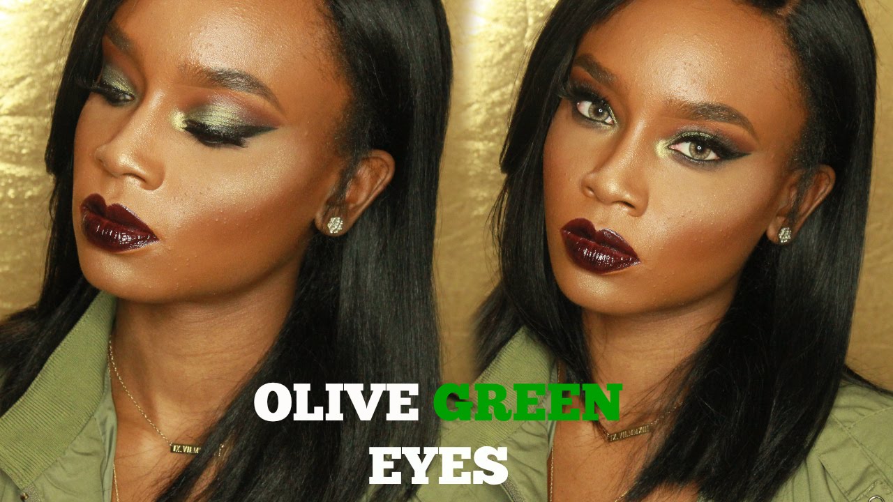 Olive Green Eyeshadow Tutorial | Makeup Geek & House of Beauty Lip Hybrid