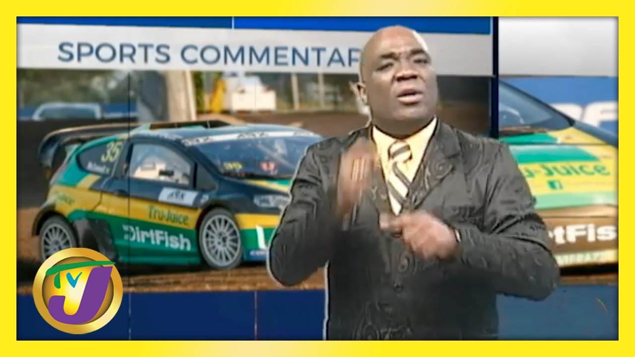 TVJ Sports Commentary | Fraser McConell Jamaican Rally X Race Car Driver