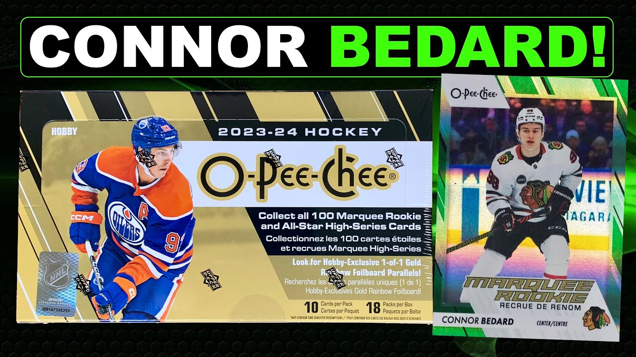 КОННОР БЕДАРД В ПРЯМОМ ЭФИРЕ! - Хоккейный перерыв O-Pee-Chee 2023-24