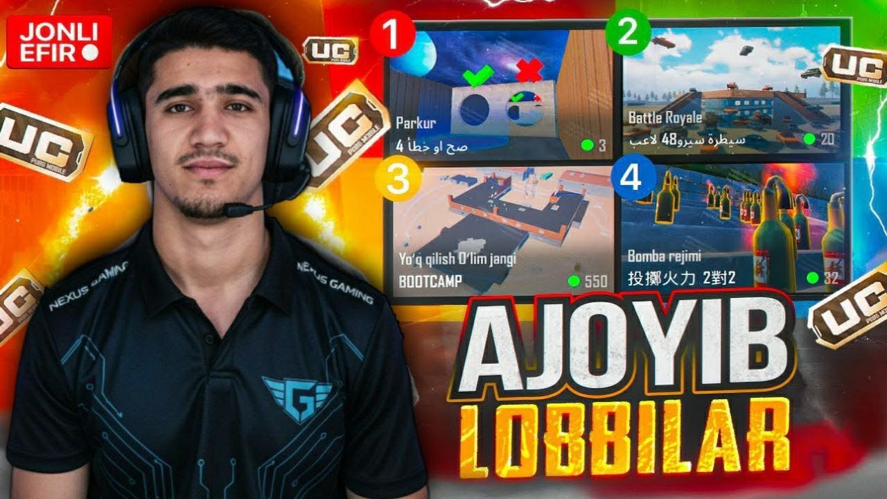 UC  LIK LOBBI 416 OPEN KEYS QILAMIZ  BUGUN  STRIM ( JONLI EFIR )