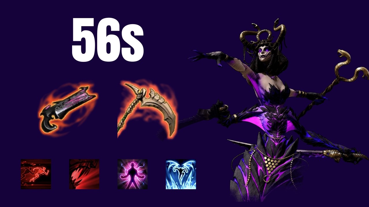 [ 1.1 ] Brutal Megara WR - 56.63s [ No Shard, No Blood Moon, No Spell Swap ] [ VArena 2W format ]