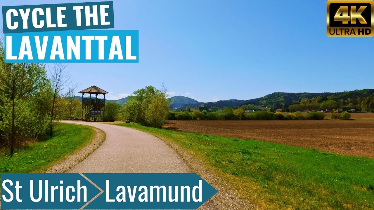 Springtime Cycling along the R10 Lavantradweg 🌞😎🚴&zwj;♂️Indoor Cycling Video 🚴&zwj;♂️😎🌞 without telemetry
