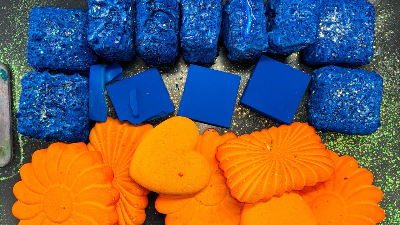 Blue and Orange: underrated color combo (Pasted+Dyed+Buttery Sifted Reforms)