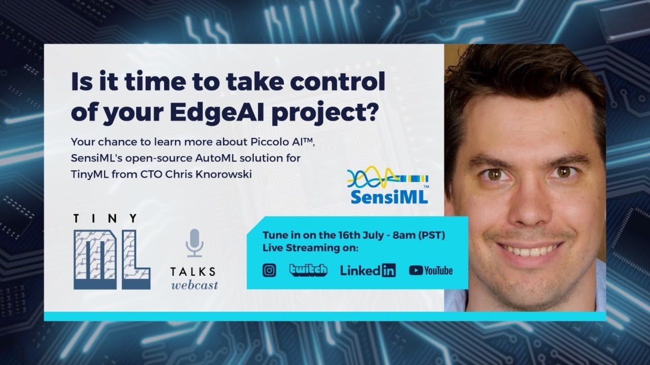tinyML TALKS: Is it time to take control of your Edge AI Project?
