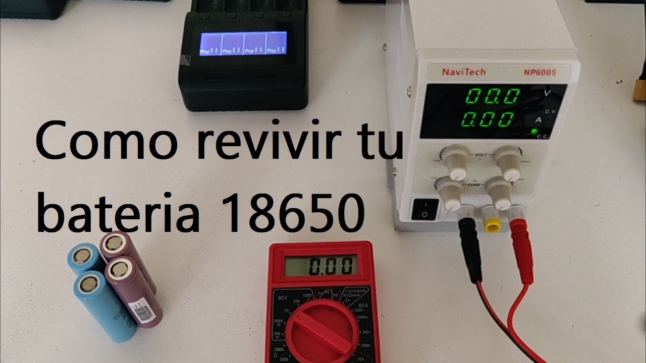Revivir Tu Bateria 18650?