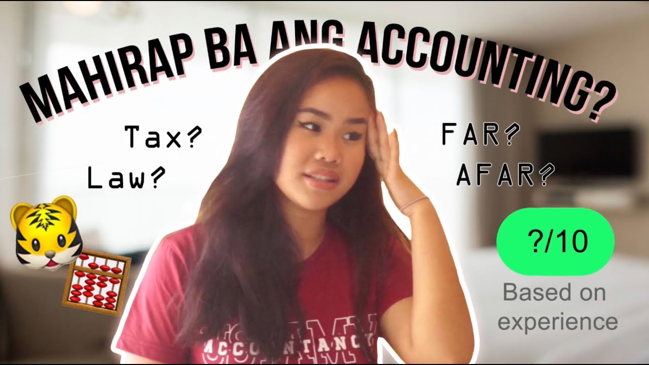 MAHIRAP BA ANG ACCOUNTANCY? What to Expect on Your Accounting Subjects (UST-AMV)| Milleyjn Aira