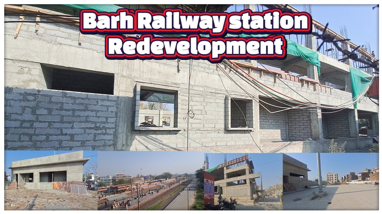 Barh Railway station | ab dikhne laga new building, Parking area | @localinfobyts