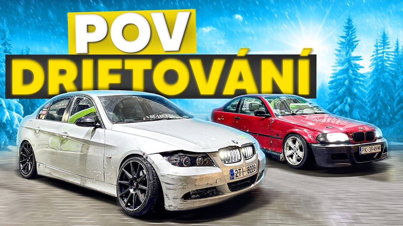 Postavili jsme si VLASTNÍ DRIFT TRAŤ?! | Napadl sníh!