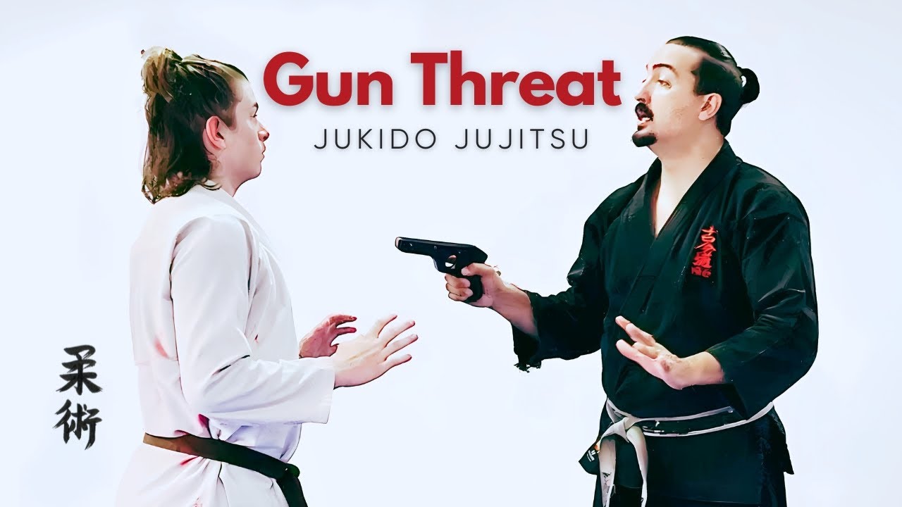 Gun Threat Defense | Jujitsu Disarm with George Rego Sensei || JUKIDO JUJITSU (Japanese Jujutsu)