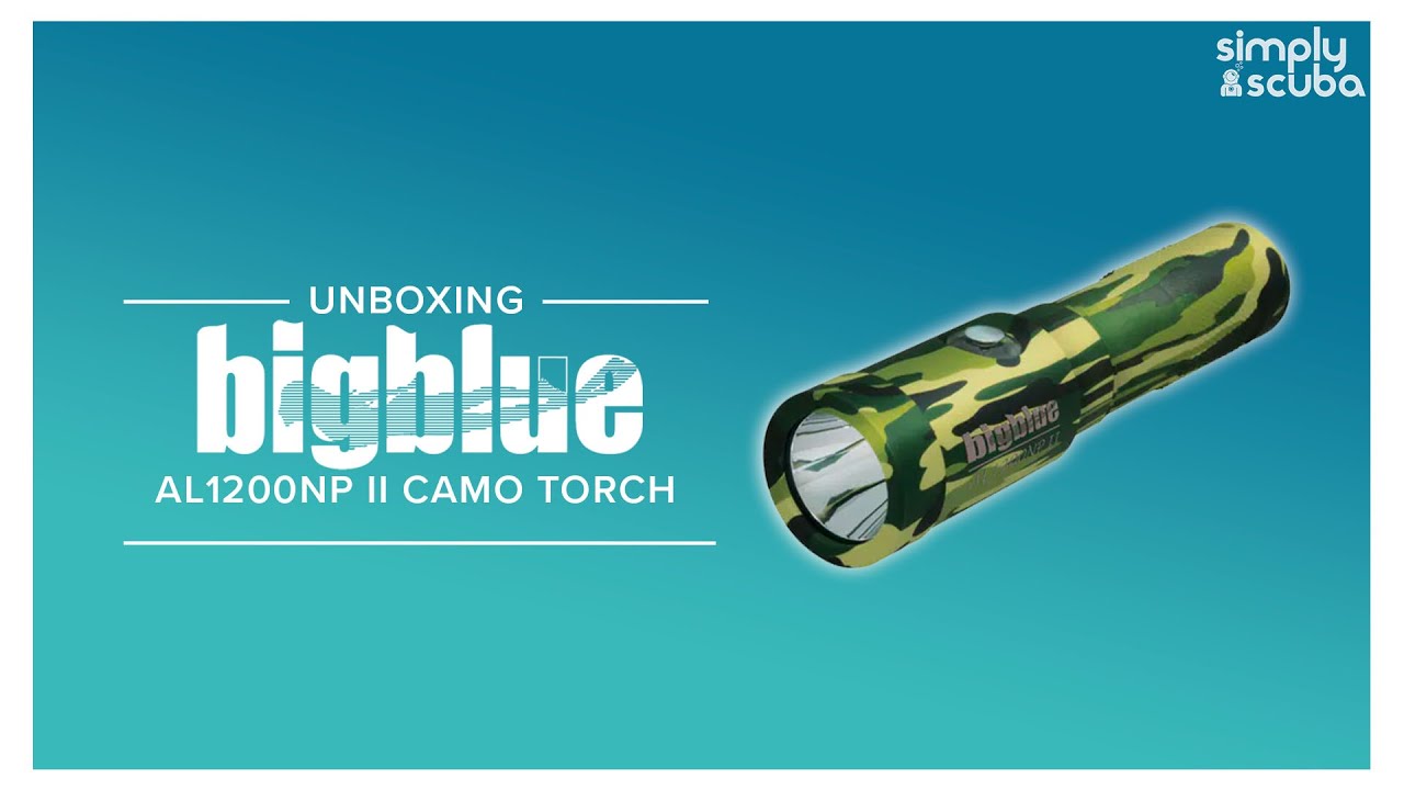Bigblue AL12000NP II Camo Torch | Unboxing