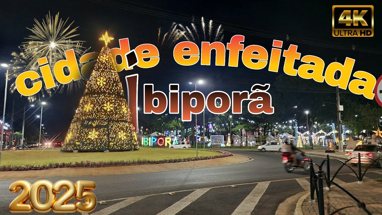 IBIPOR&Atilde; ENFEITADA  2025 🎄🎅