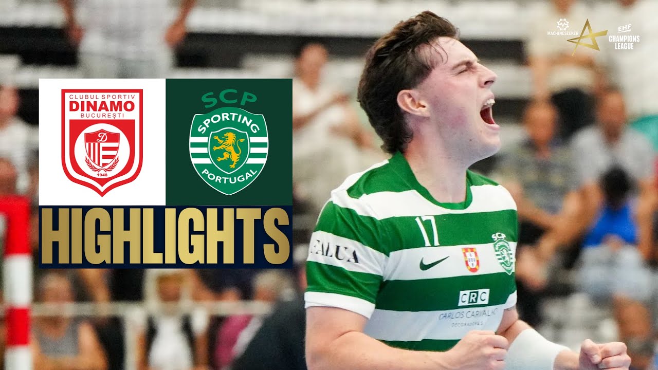Dinamo Bucuresti 🆚 Sporting CP | HIGHLIGHTS | Machineseeker EHF Champions League 2025/26