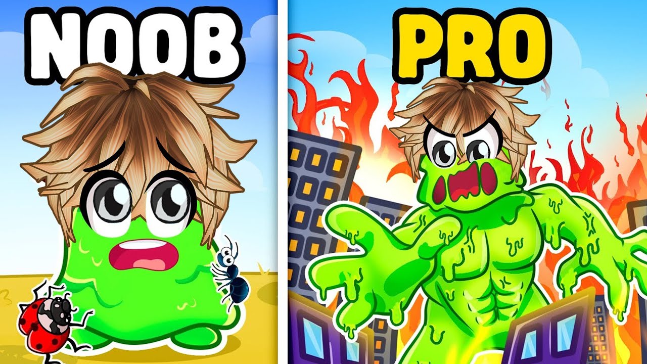 I Went NOOB to PRO in Roblox BIGGEST SLIME Simulator