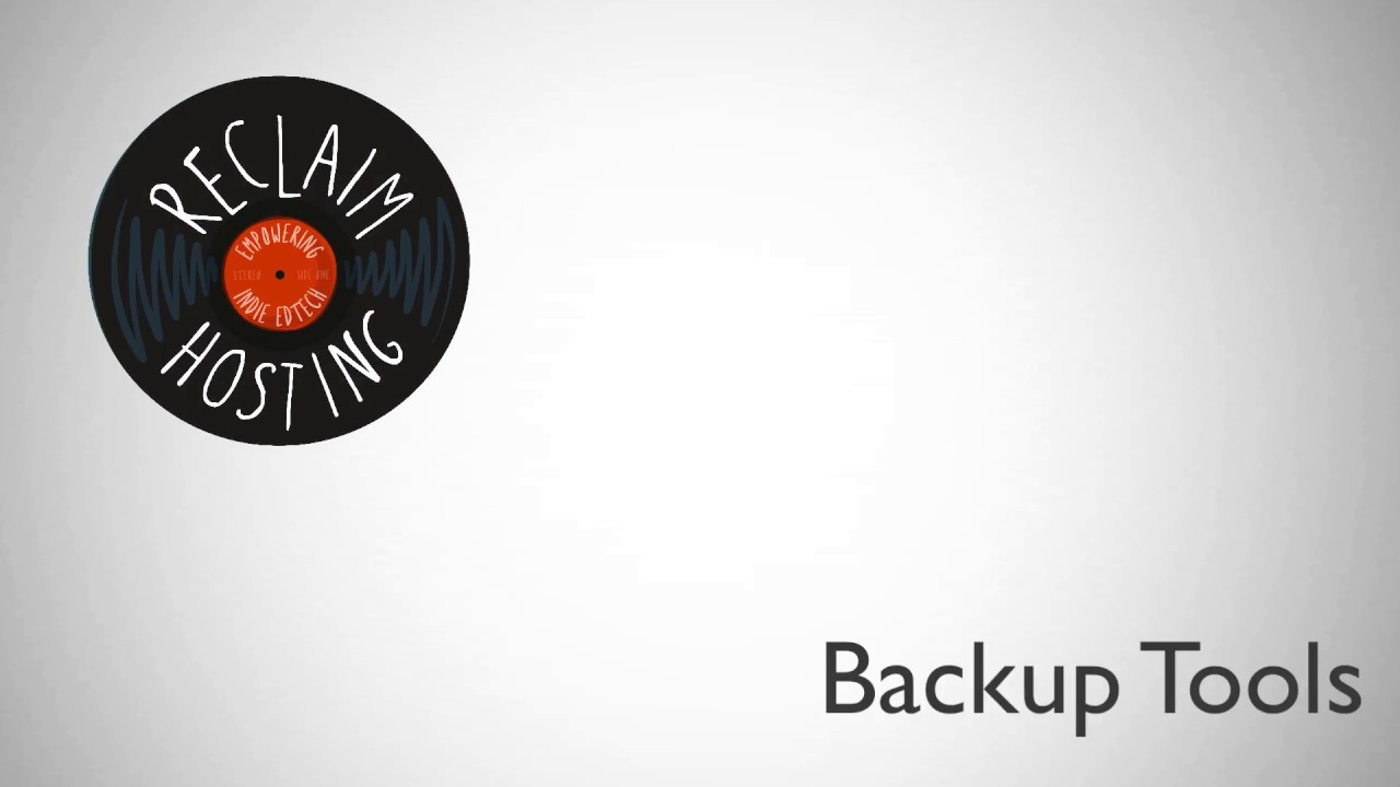 Backup Tools