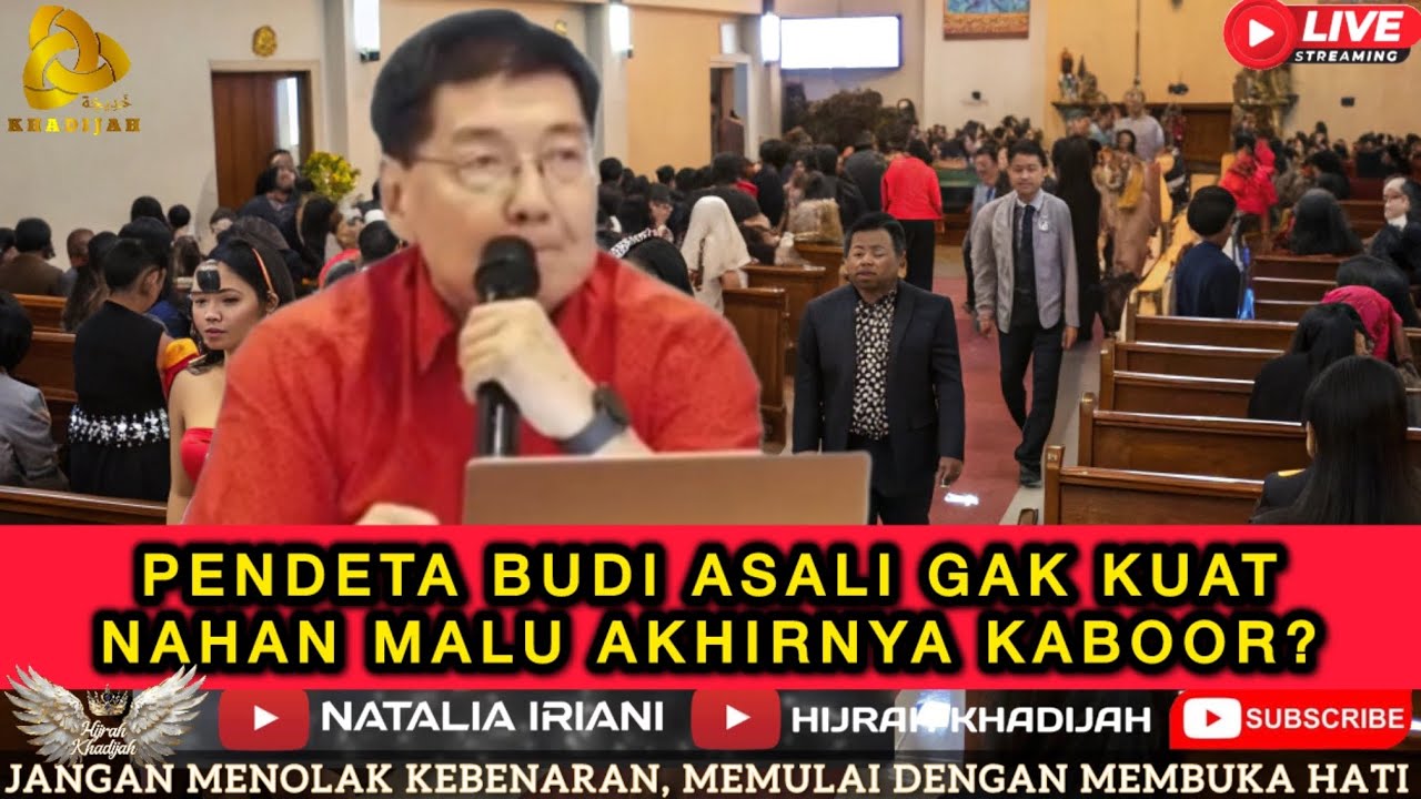 🔴GEMPARR‼️ PENDETA BUDI ASALI KABOOR GAK KUAT NAHAN MALU? | HIJRAH KHADIJAH 