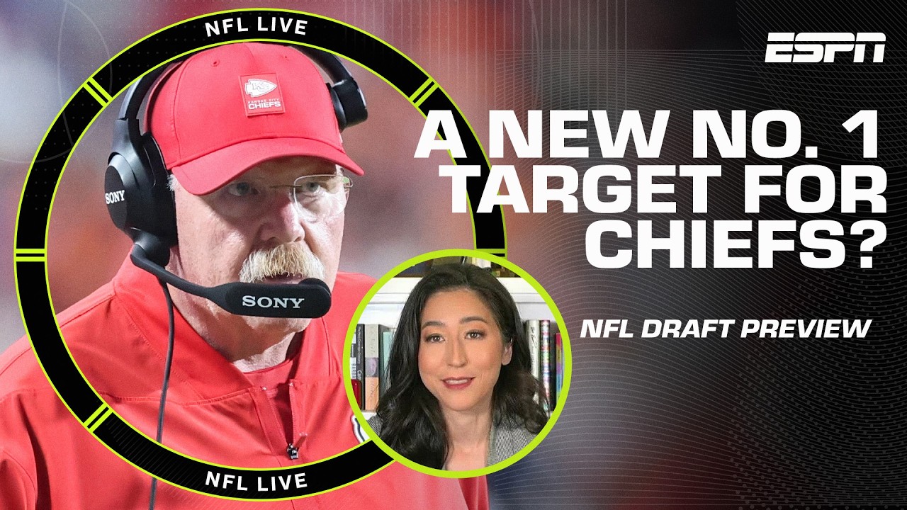 Почему &laquo;Чифс&raquo; должны выбрать ресивера в первом раунде драфта НФЛ | NFL Live