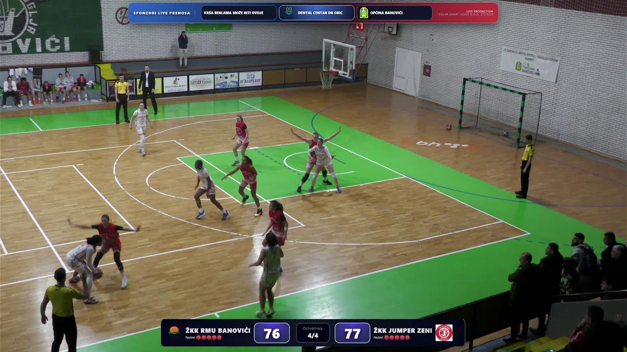 🔴 UŽIVO: RMU Banovići vs KK Jumper Taurus | Kolo 14 | 25.01.2026 | 20:00