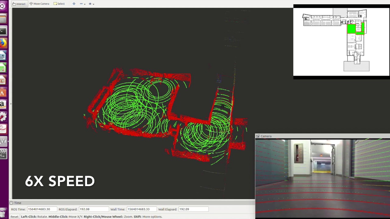 Real-time 3D mapping with LIDAR, ZED, and JACKAL - SLAM
