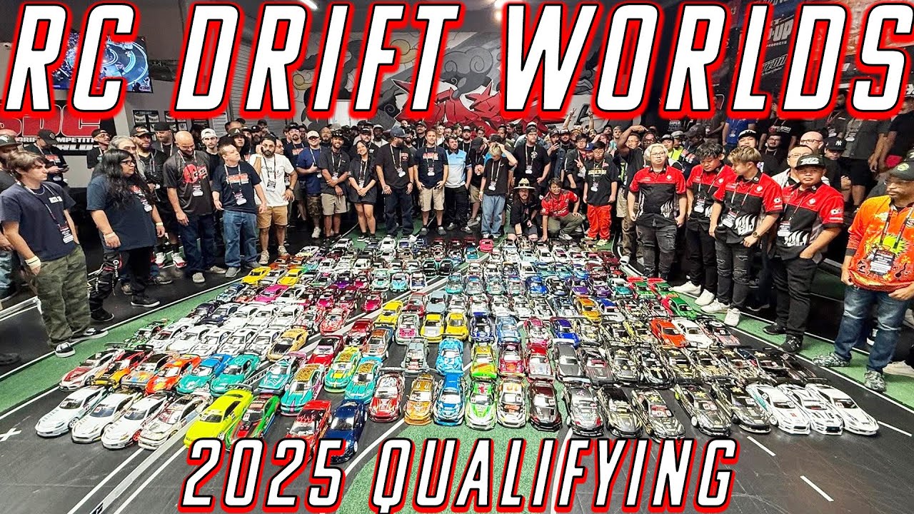 2025 RC Drift Worlds Qualifying Runs, Rules and Group Photo