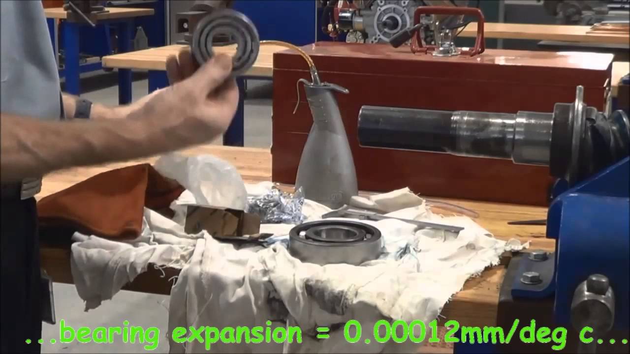 Fitting Bearings Using an Induction Heater