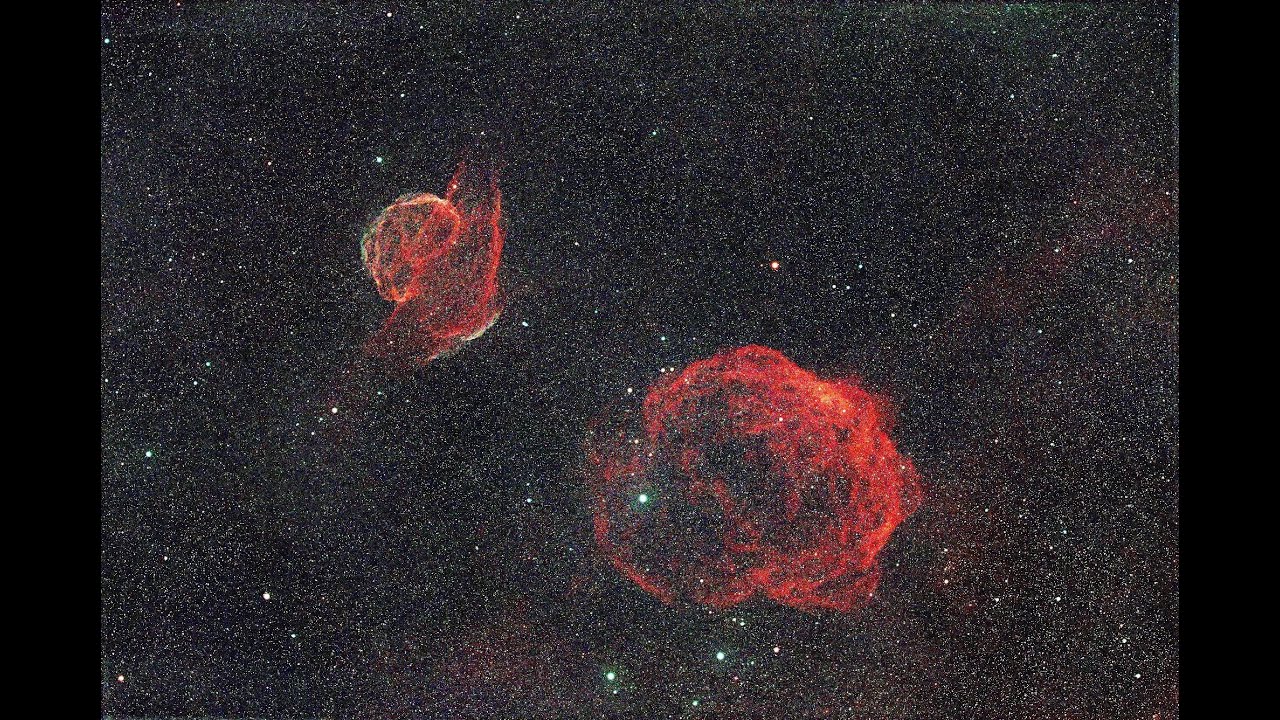 The Sh2-223 and Sh2-224 Nebulae with the Askar FRA400 and the F3.9 Reducer.