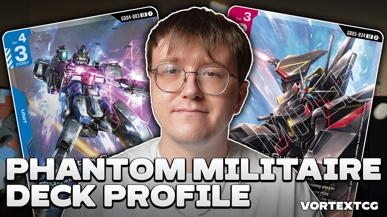 КОНТРОЛЬ РУКИ! Обзор колоды Phantom Pain и League Militaire (B/R) для Gundam Card Game GD05!