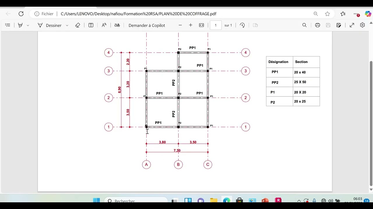 Formation RSA Partie 2 Modélisation des Poteaux et Poutres