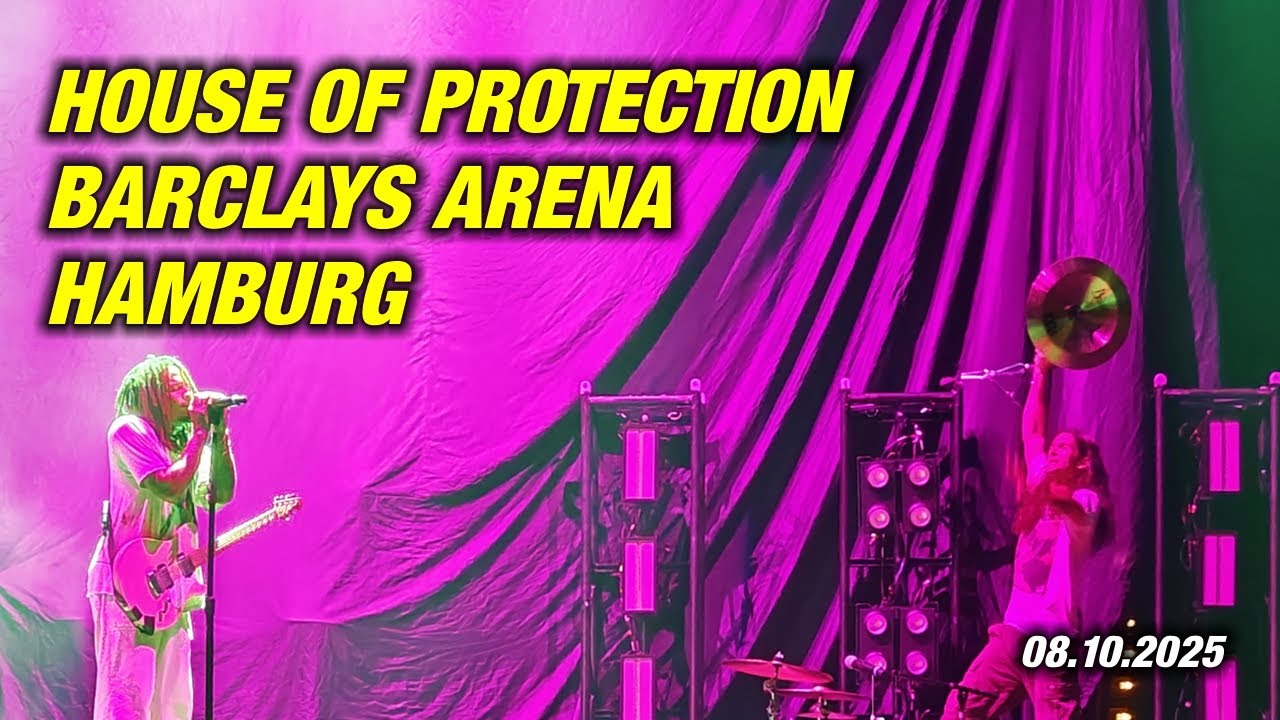 HOUSE OF PROTECTION - Godspeed (live) 08.10.2025 Barclays Arena Hamburg