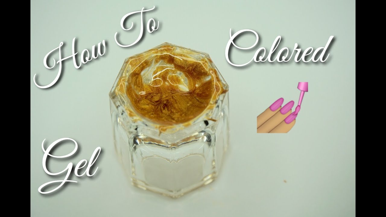 DIY 💅🏽How To Make Colored Gel 2016 | DivaDollFlawless