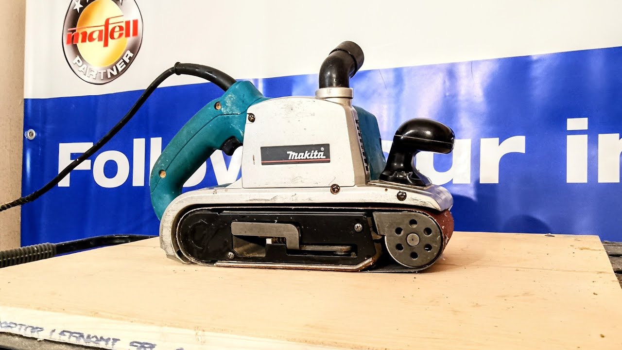 Makita 9403, levigatrice a nastro.