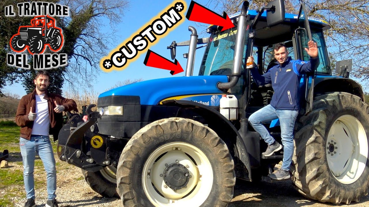 TRATTORE DEL MESE: NEW HOLLAND TM130 *CUSTOM*