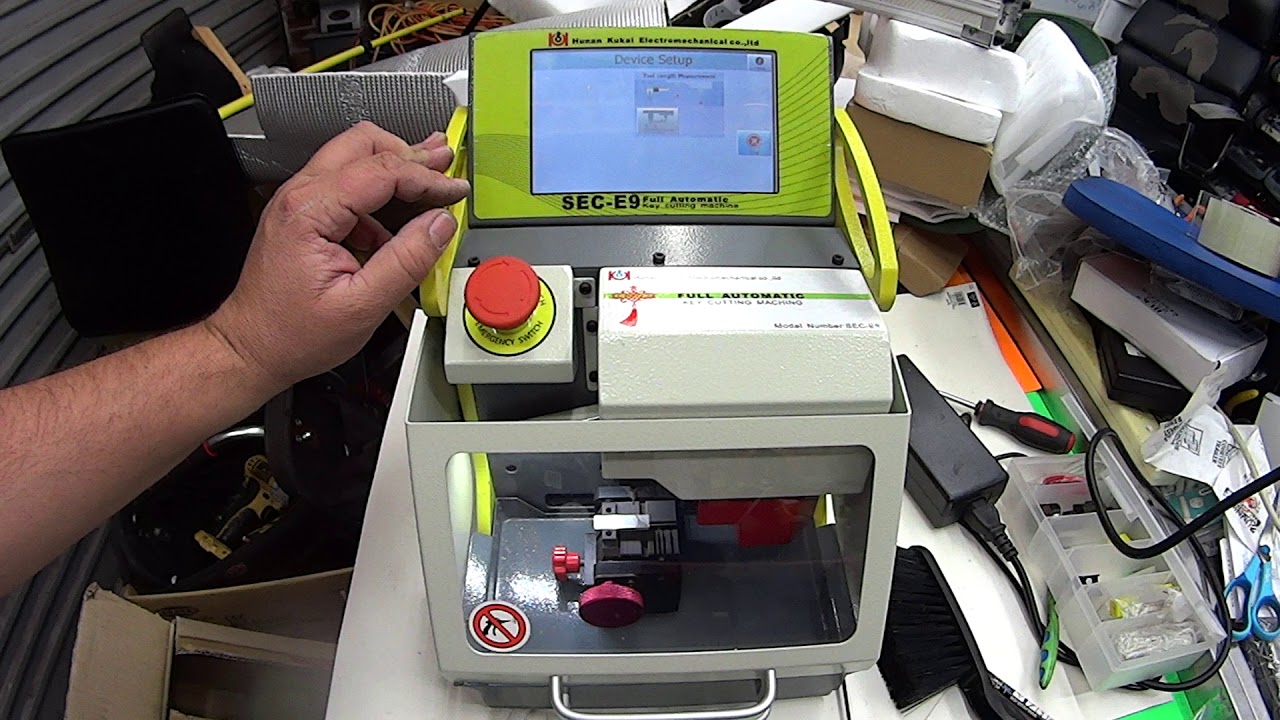 How To Calibrate the SEC E9 Code Key Machine