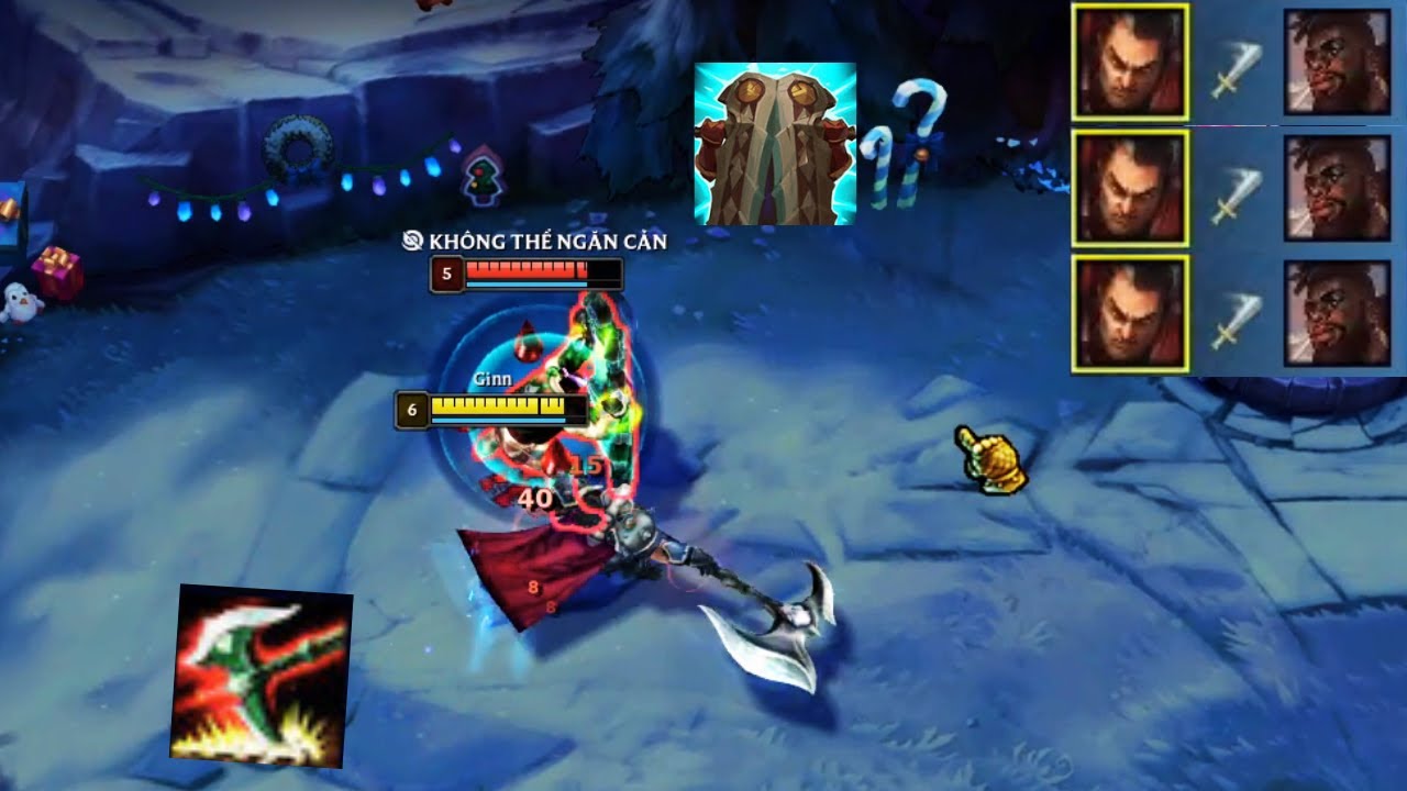 Đại tướng Darius dạy dỗ người chơi K'sante vì đánh quá láo !