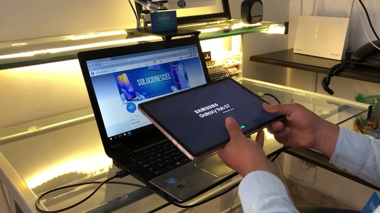 Desbloqueo de contraseña Tablet Samsung TAB S7 Método 2024