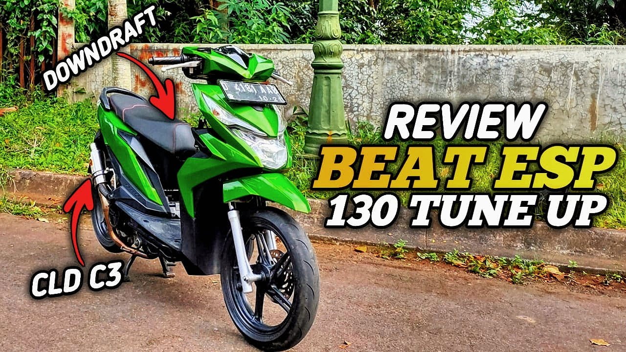 BONGKAR TUNTAS BEAT SPEK ESP 130 TUNE UP !! DOWNDRAFT - JUKEN 5 - CLD C3!!