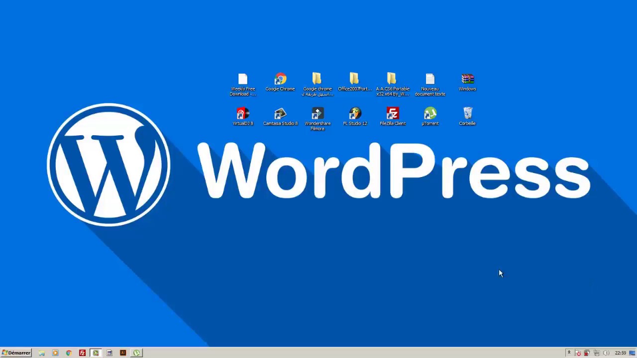 شرح احترافي للتثبيت الوردبريس على سيرفر محلي Appserv