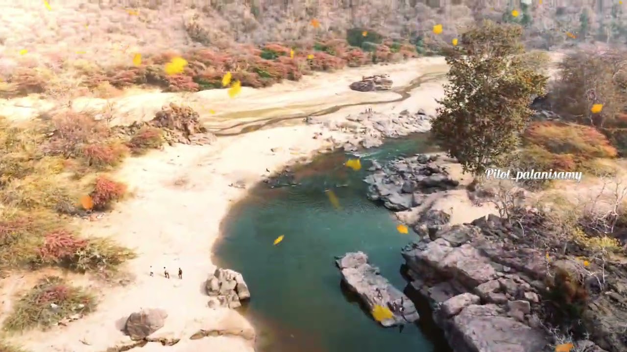 𝗛𝗼𝗴𝗲𝗻𝗮𝗸𝗸𝗮𝗹  𝘄𝗮𝘁𝗲𝗿𝗳𝗮𝗹𝗹𝘀 (Niagara of 𝗧𝗡) #aerialview #dronephotography #travel #hogenakkal #adventure 