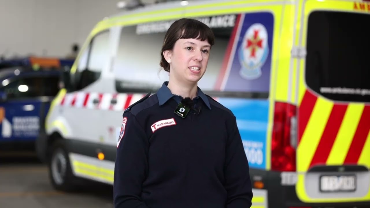 Meet graduate paramedics Brooke and Daen
