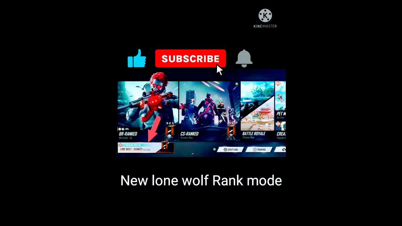 #FREE FIRE NEW LONE WOLF RANKED MODE