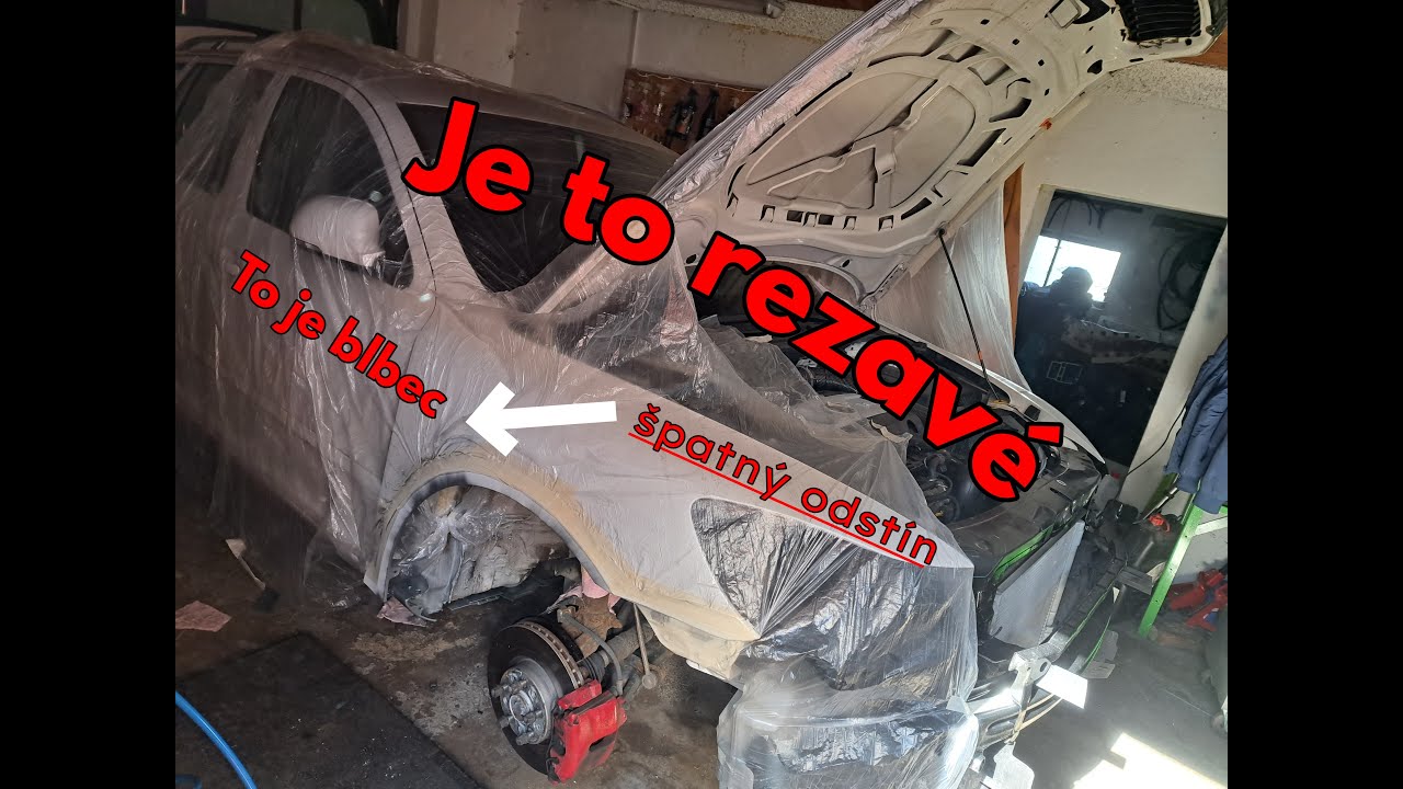 Škoda octavia RS 2 tsi 147kw Část 5 - lakování