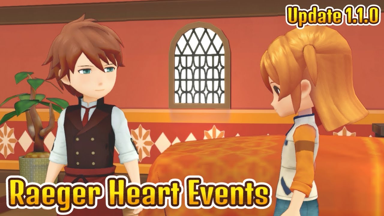(Update 1.1.0) RAEGER Heart Events + Married & Family Life | Story of Seasons Pioneers of Olive Town