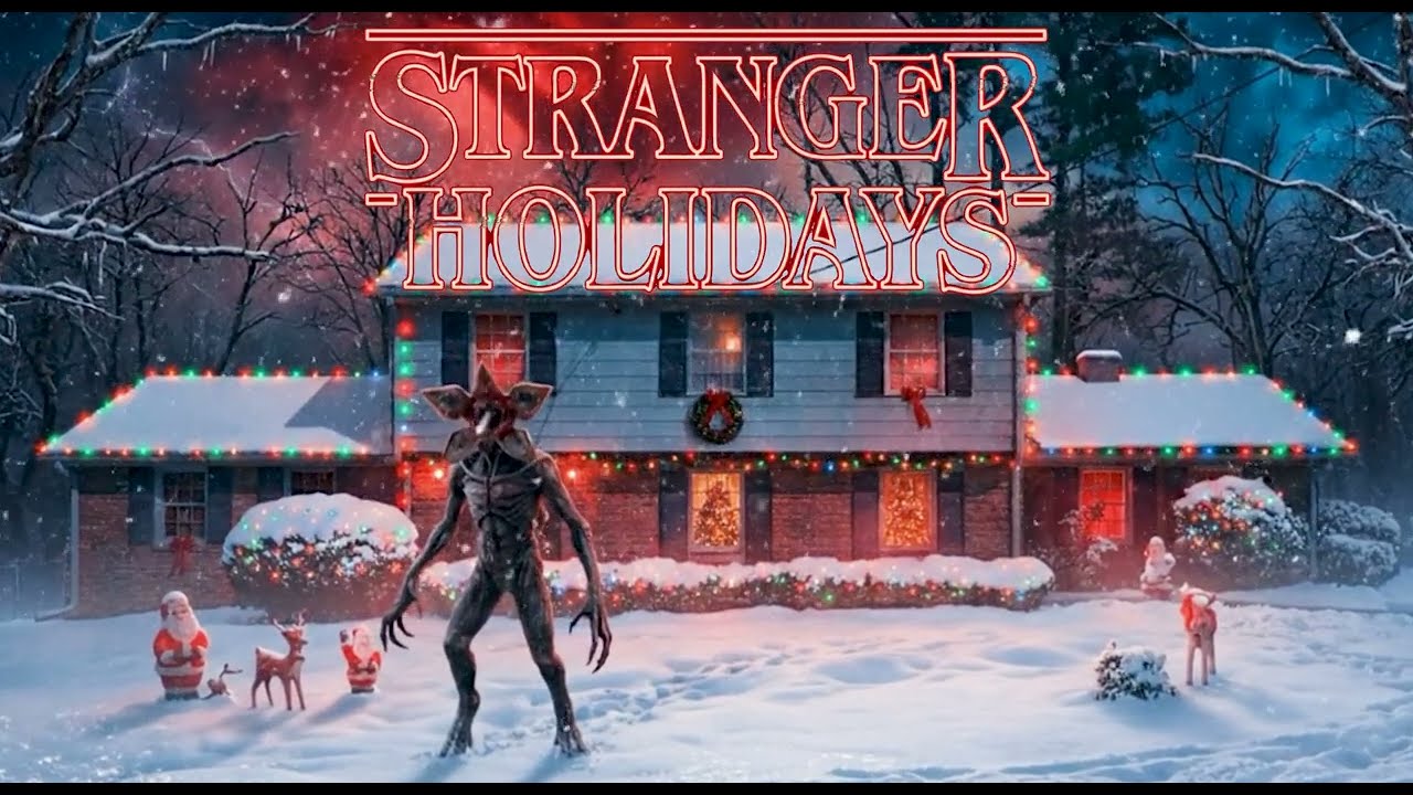 Stranger Things Holidays (Original synthesized background music for study, relaxation, reflection)
