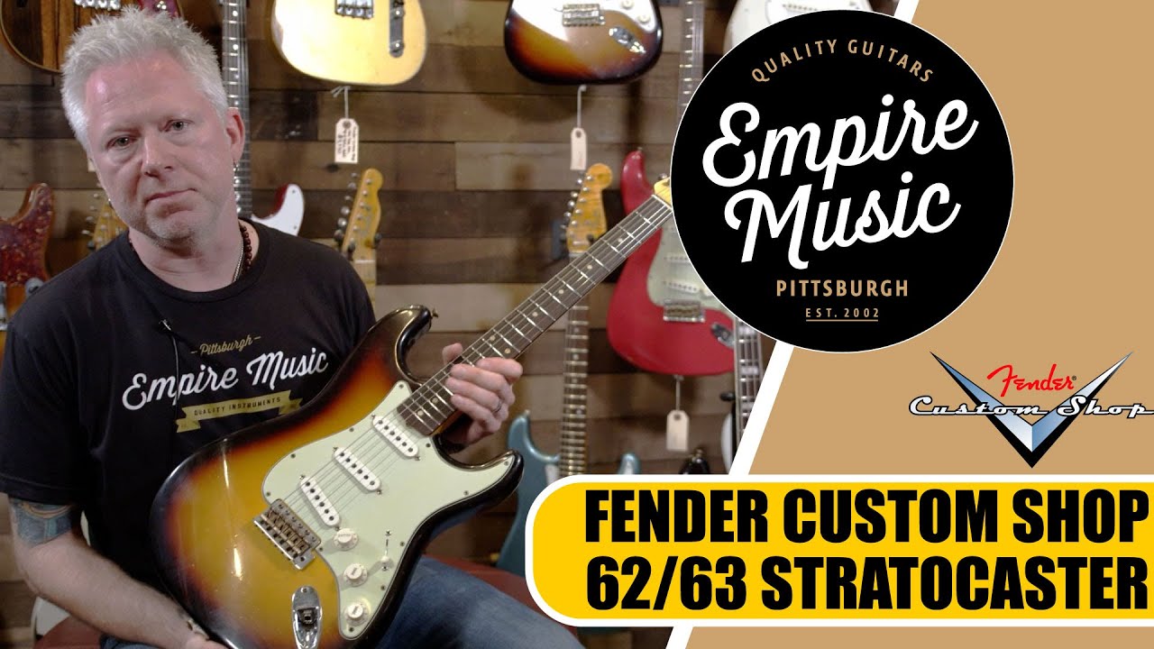 Fender Custom Shop 62/63 Stratocaster - EMPIRE MUSIC