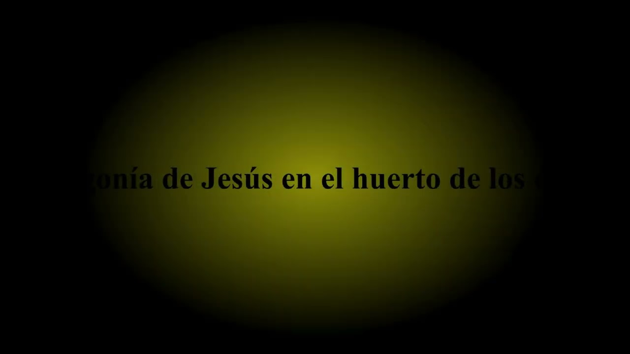 Píldoras marianas: primer misterio doloroso: la agonía de Jesús en el huerto de los olivos.