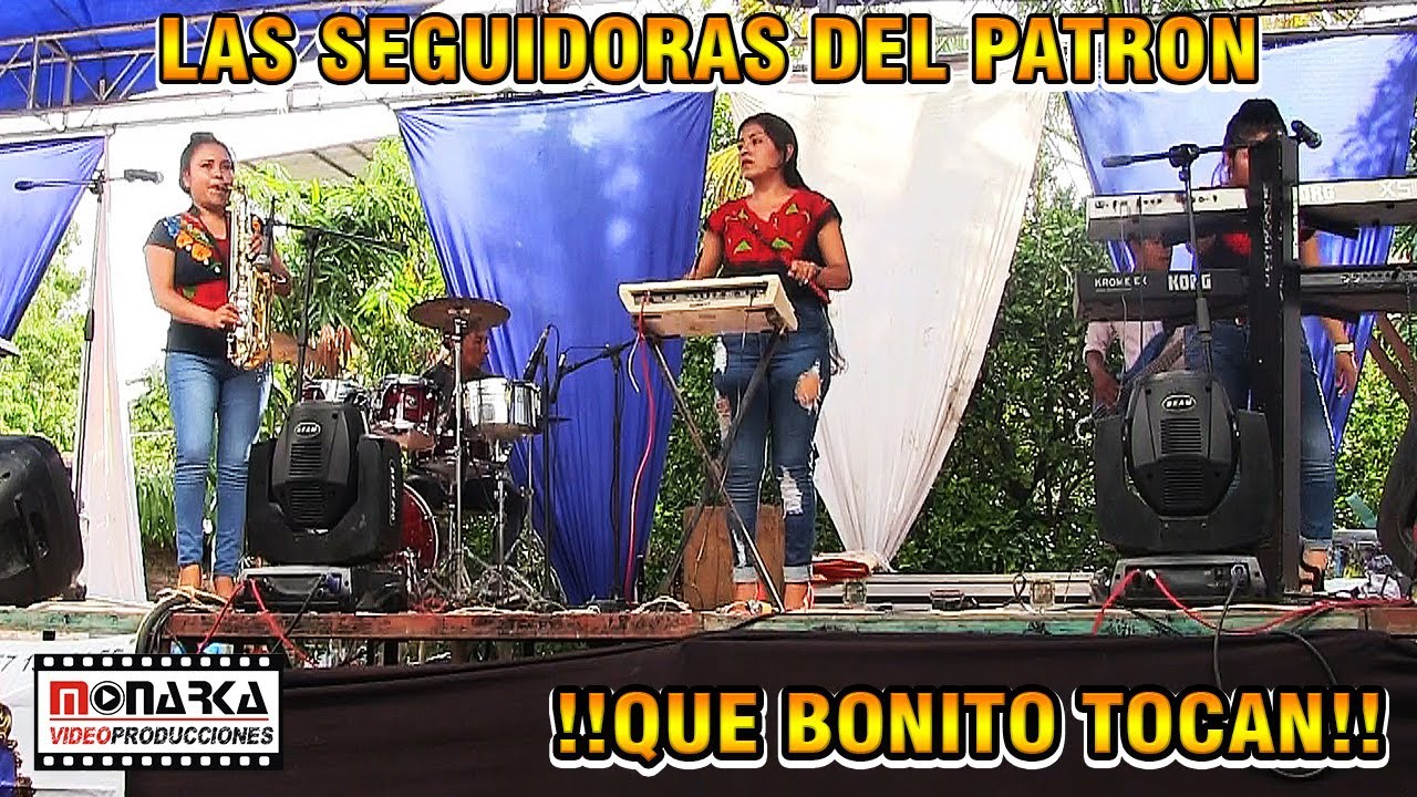 AL ESTILO COSTEÑO / LAS SEGUIDORAS DEL PATRÓN / QUE BONITO TOCAN ESTAS SEÑORITAS.